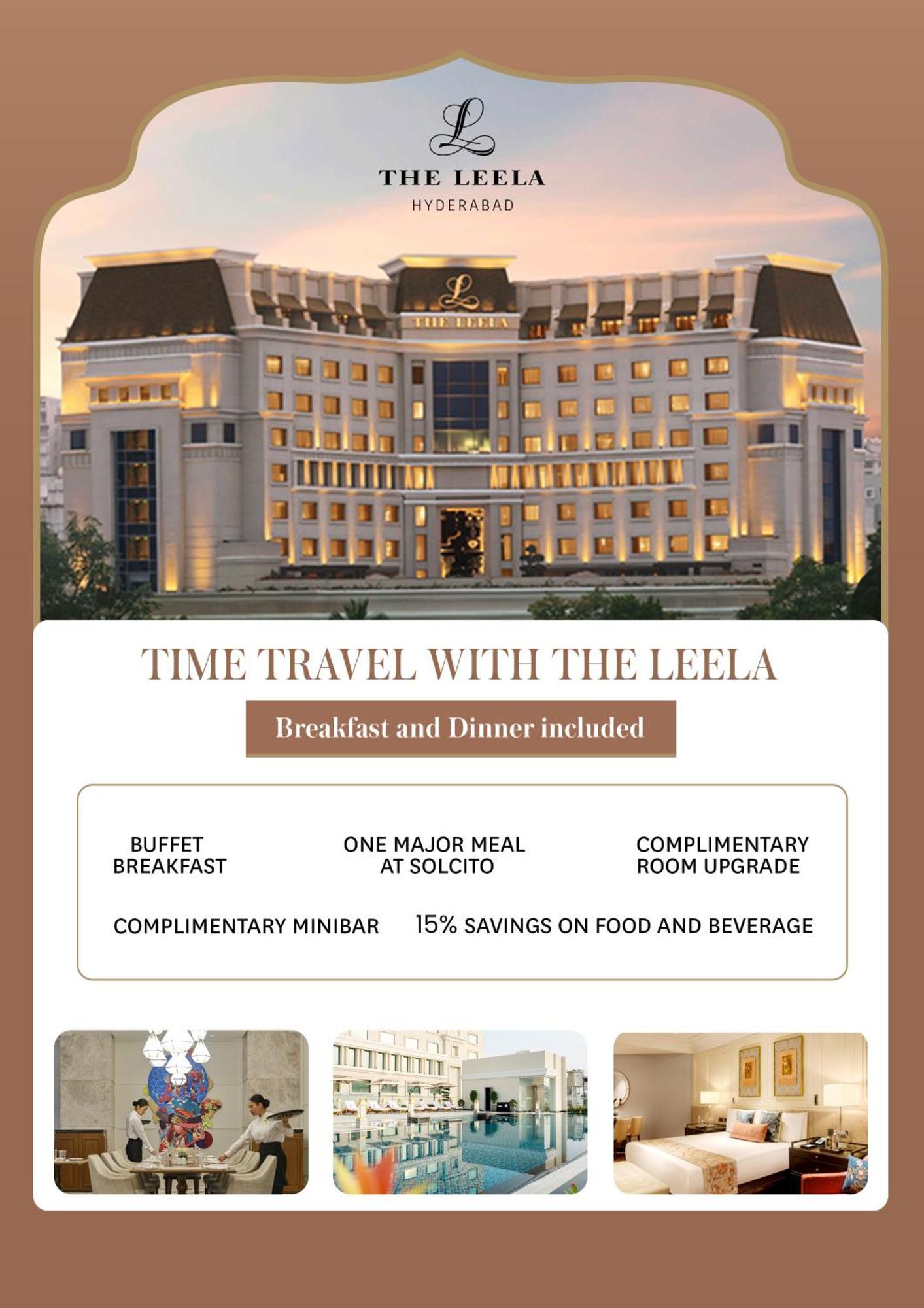 The Leela Hyderabad Banjara Hills Hotel Екстериор снимка